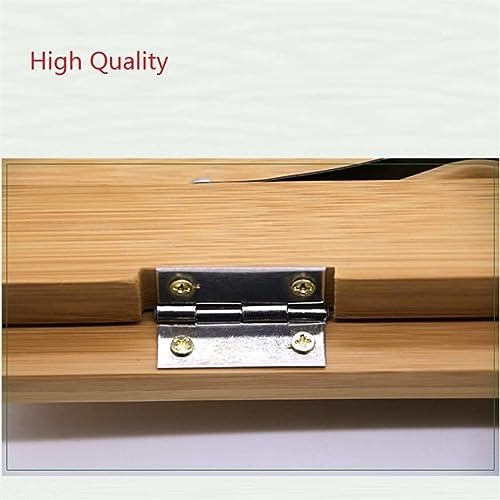 Adjustable Bamboo Book Stand with Foldable Design 1