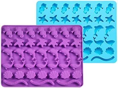 Junhcone 38 Cells Marine Life Chocolate Mould