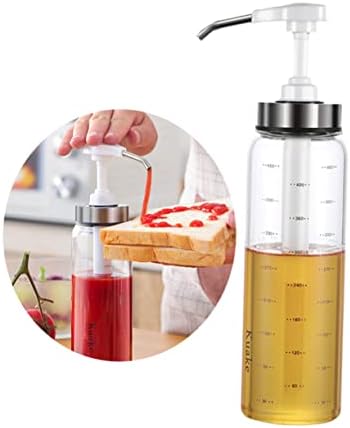 Zerodeko 500ml Condiment Squeeze Bottle with Spring Lid