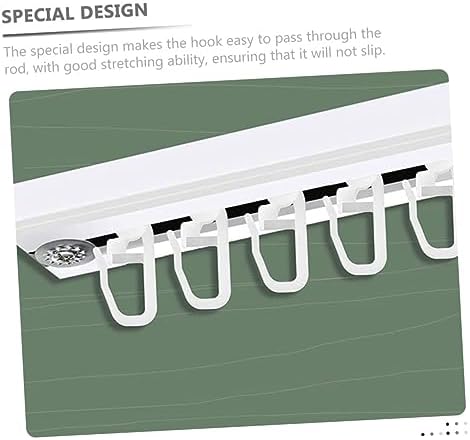 LIFKOME 50pcs Shower Curtain Hooks