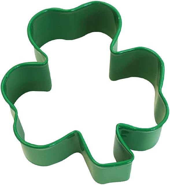 RM Shamrock 3 Inch Cookie Cutter Bright Green