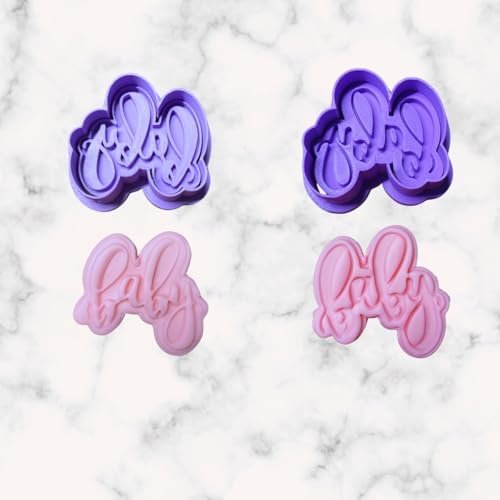 Baby Font Embosser Debosser Set of 3 Font 2 Pacifier 1
