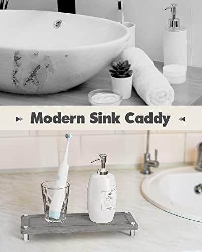 Johamoo Quick Dry Stone Sink Tray - Grey