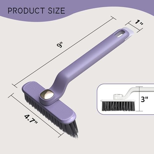 Bozenu 2PCS Rotating Crevice Cleaning Brush
