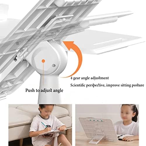 Adjustable Book Stand with 4 Gear Angles for Reading and Tablet Use