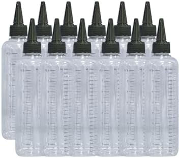 Womsclo 12PCS 250ml Condiment Spray Bottles