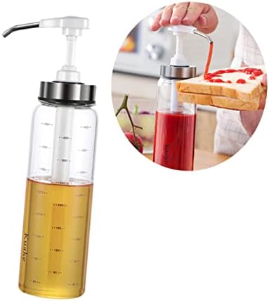 Zerodeko 500ml Condiment Squeeze Bottle with Spring Lid