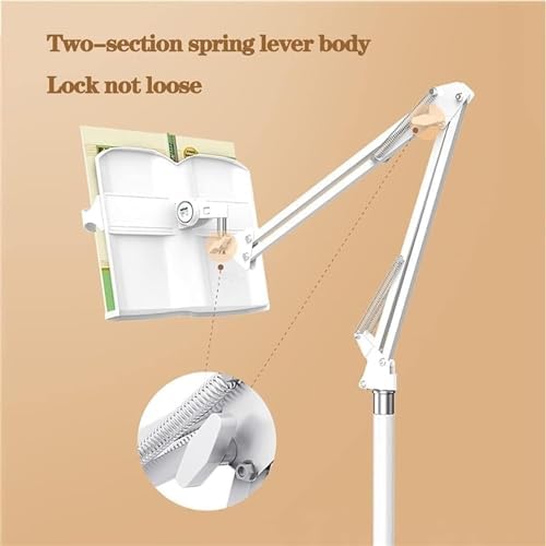 Adjustable Floor Stand with 180-Degree Rotatable Metal