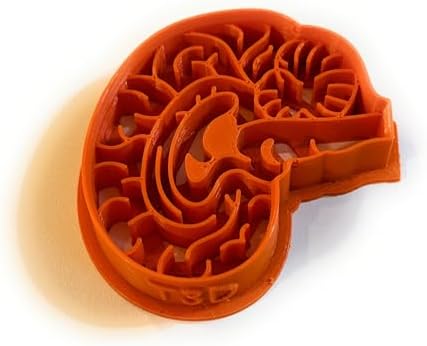 T3D Human Brain Cookie Cutter Baking Decorating Tool