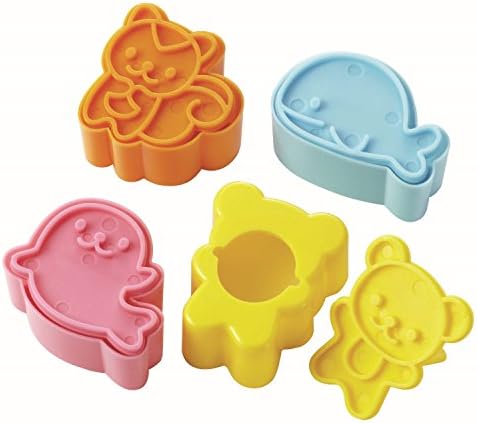 Torune Animal Shaped Cookie Cutters Set of 4 Bear Seal Whale Squall