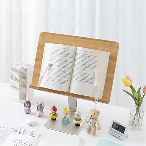 Adjustable Book Stand for Reading and Cooking
