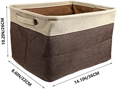 Zerodeko Foldable Oxford Cloth Storage Basket