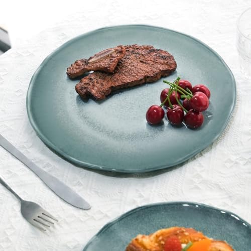 Miss Yip Melamine Dinnerware Set for 4 12 Pcs Durable Plates Bowls