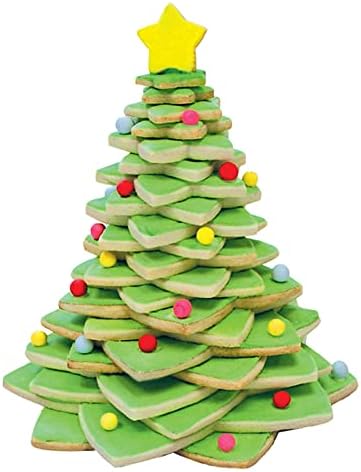 RM 10-Piece Plastic Star Tree Cookie Cutters Set