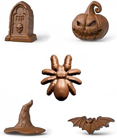 Junhcone Halloween Silicone Baking Molds 4 Colors