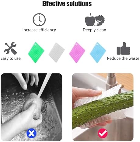 Shaoduoli Vegetable Cleaning Brush 8pcs Set