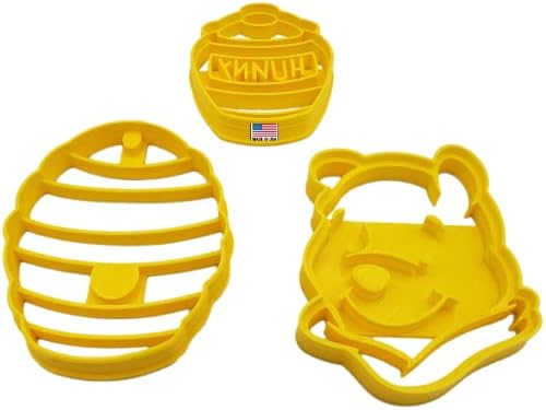 Hearts Treasure Winnie The Pooh Cookie Cutters 3 Pack 1