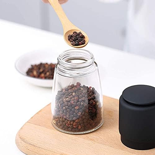 Salt and Pepper Mill Set with Adjustable Coarseness