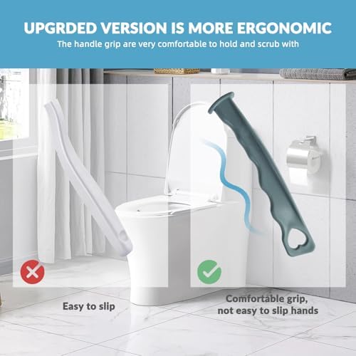 CN1ST Hard Bristle Crevice Cleaning Brush 6 Pack