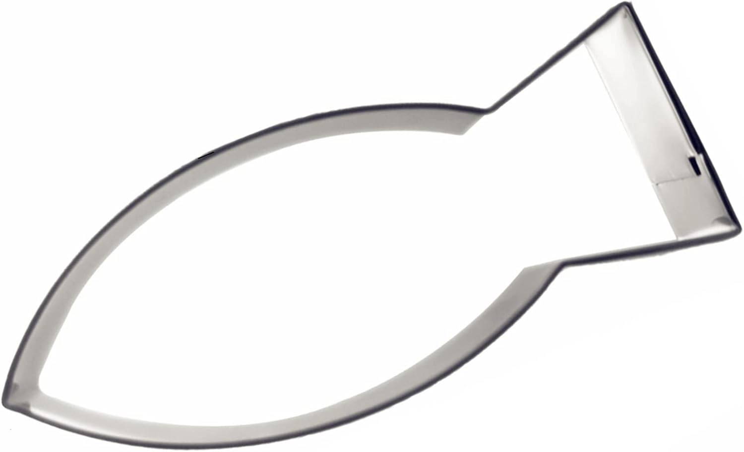 Comais Large Fish Cookie Cutter - 46 Inch Stainless Steel Jesus Fish Mold