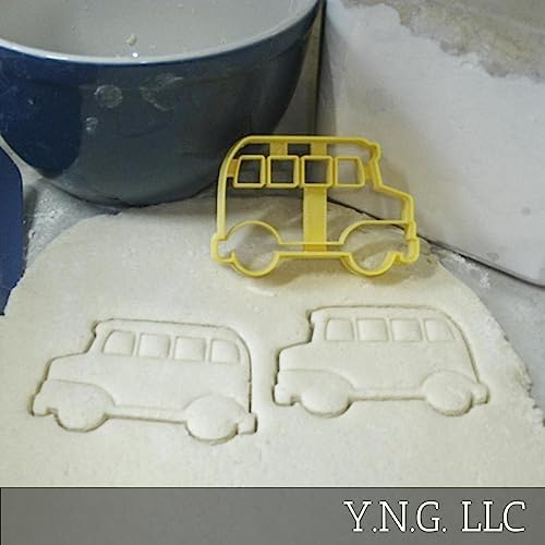 YNGLLC SCHOOL BUS Cookie Cutter Made in USA