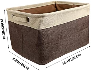 Folding Wicker Storage Basket with Lid for Home Organization 1