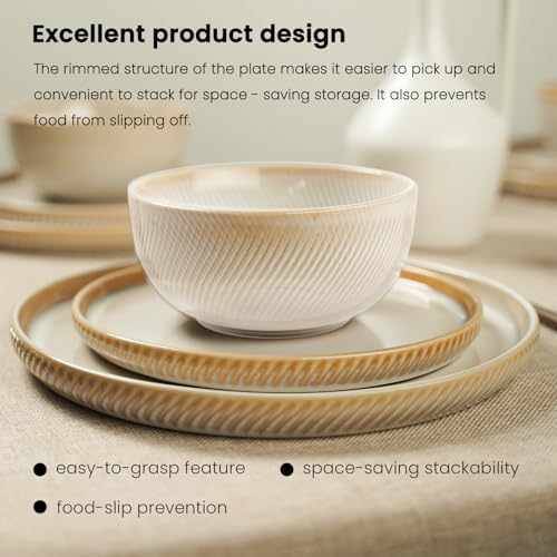Metflavor Earthsong Dinnerware Set 24-Piece