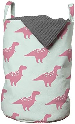 Ambesonne Dinosaur Laundry Bag - 13 x 19