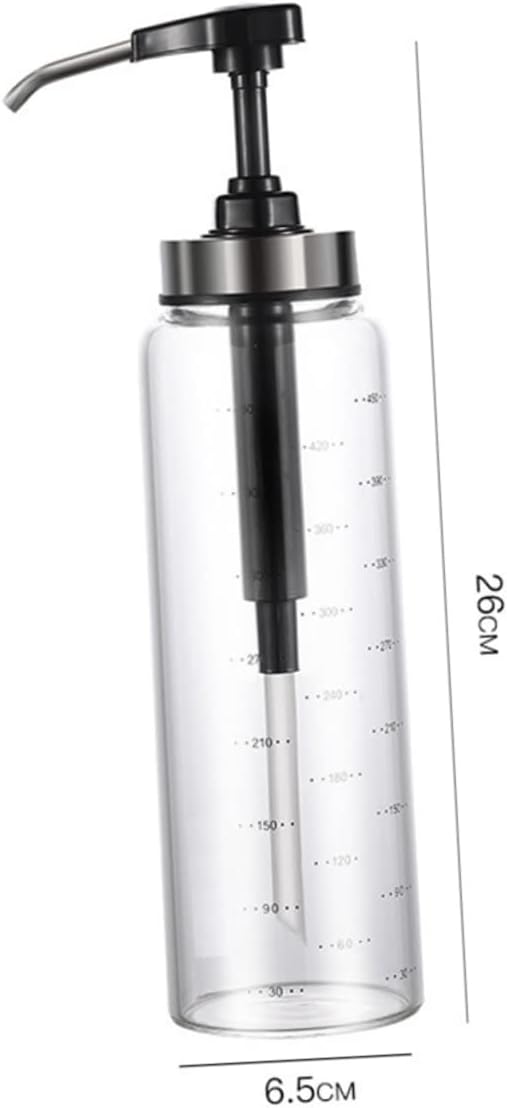 Cabilock 500ml Honey Squeeze Bottle with Metal Pump