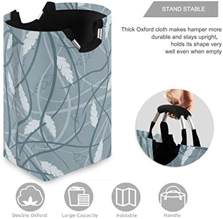 Visesunny Foldable Laundry Hamper with Handles