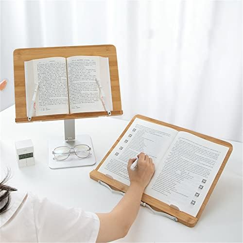 Adjustable Book Stand for Reading and Cooking