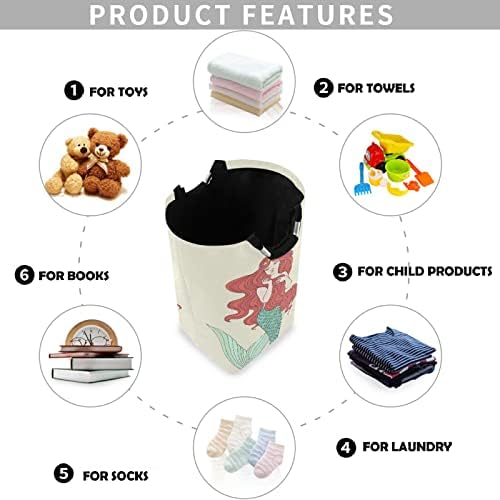 visesunny Large Capacity Laundry Hamper with Waterproof Oxford Fabric