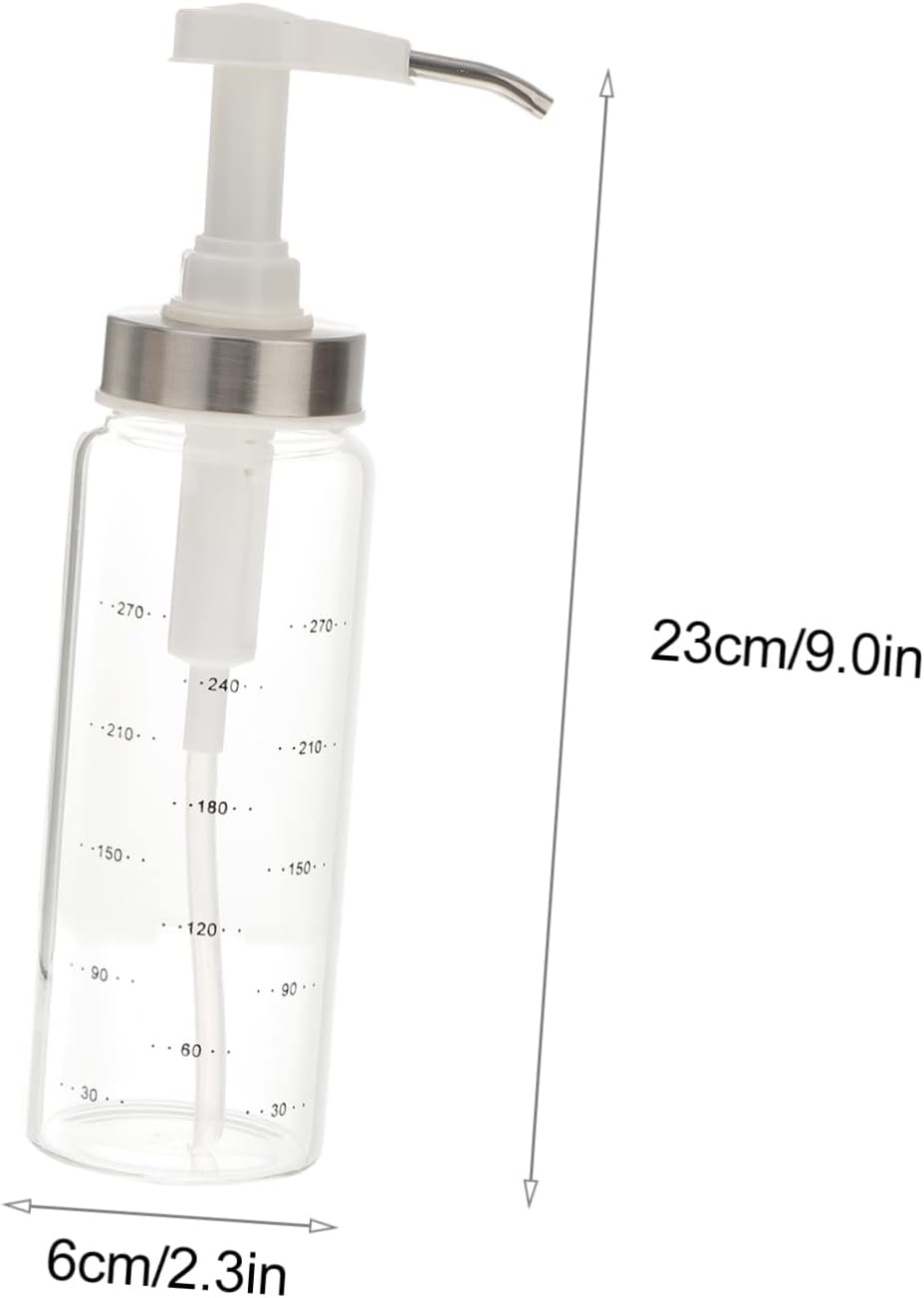 Cabilock 300ml Condiment Squeeze Bottle with Spring Lid