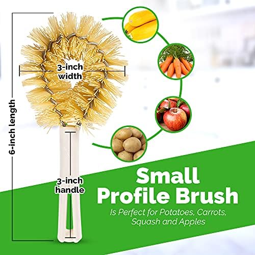 Stanley Home Products Original Vegetable Brush 2 Pack