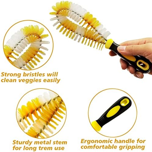 DOMUEN Corn Silk Remover Brush with Handle 1