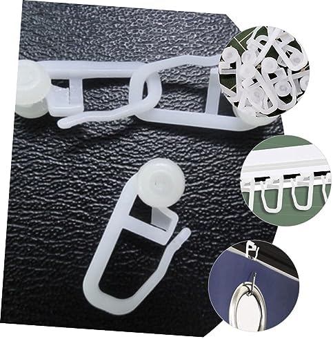 LIFKOME 50pcs Shower Curtain Hooks