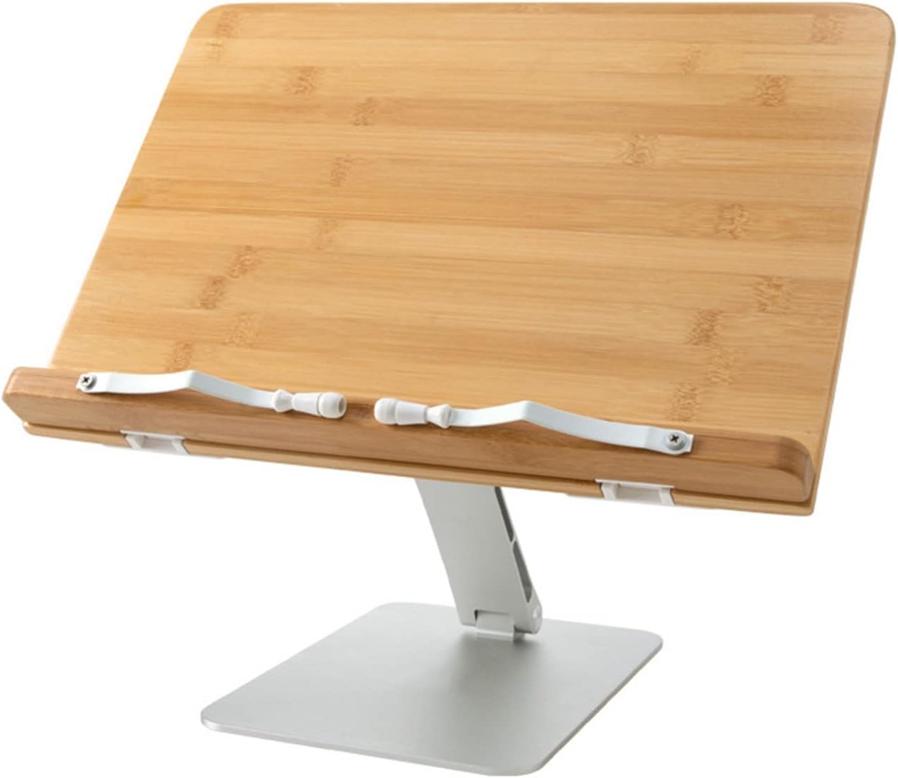 Adjustable Book Stand for Reading and Cooking