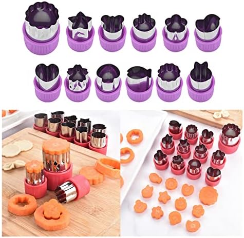PuciO Cookie Mold Set of 12 Stainless Steel Cutters 1