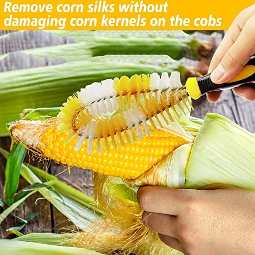 DOMUEN Corn Silk Remover Brush with Handle 1