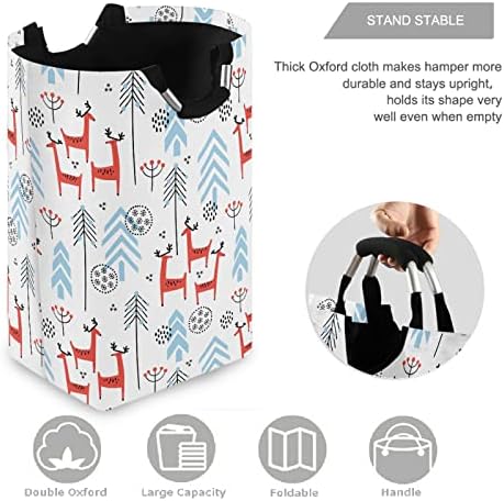 visesunny Foldable Laundry Hamper with Waterproof Liner