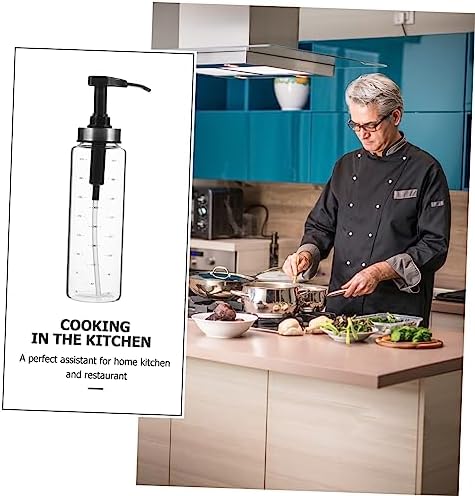 MAGICLULU 500ml Squeeze Sauce Press Bottle Black 1