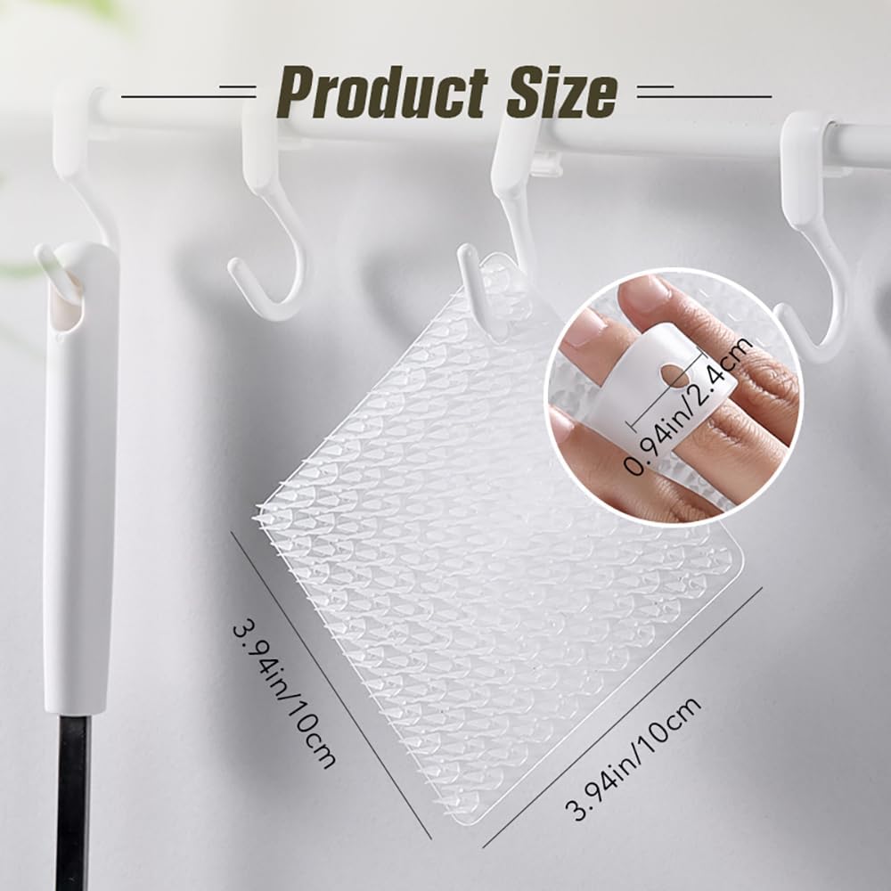YISENK 5PCS Vegetable Scrubber Brush with Finger Holder