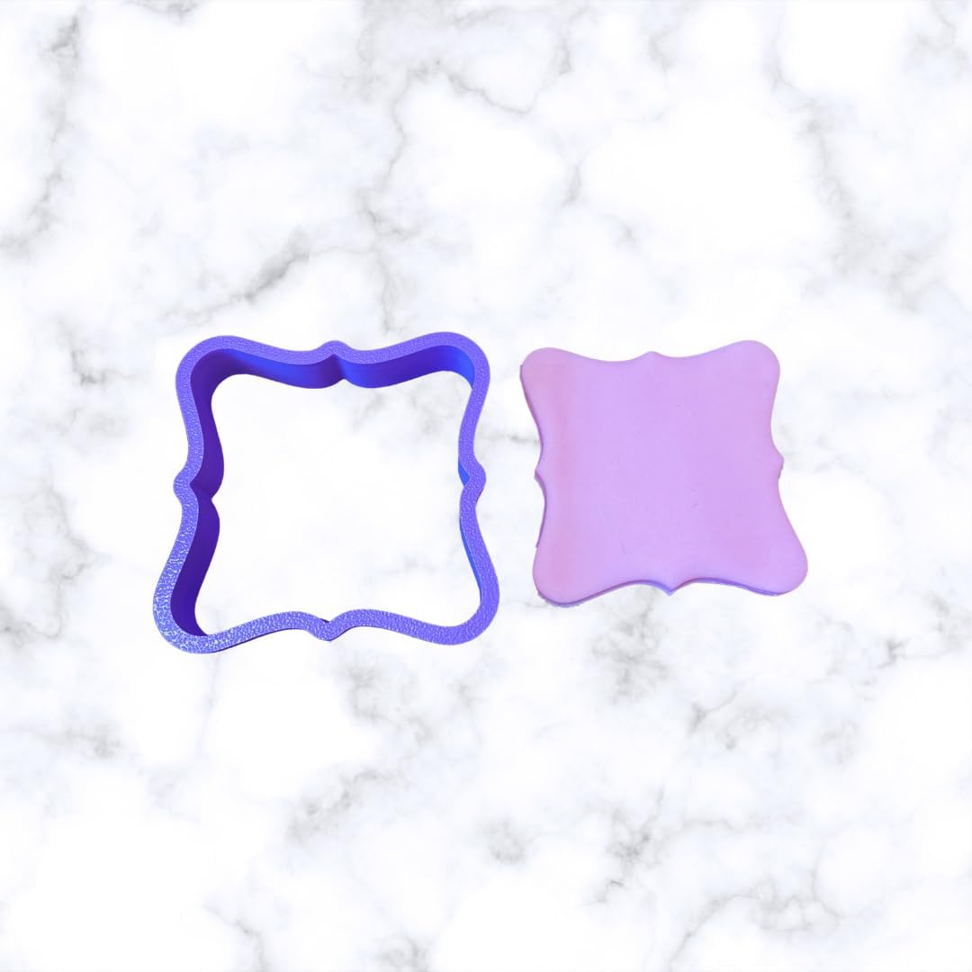 Plaque Frame Cookie Cutters - 3 Inch Set