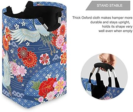 susiyo Foldable Laundry Basket with Handles and Unique Pattern 1