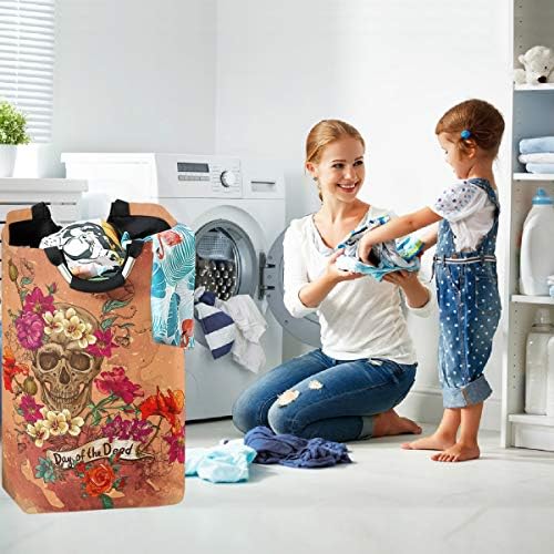 visesunny Foldable Laundry Hamper with Handle 1