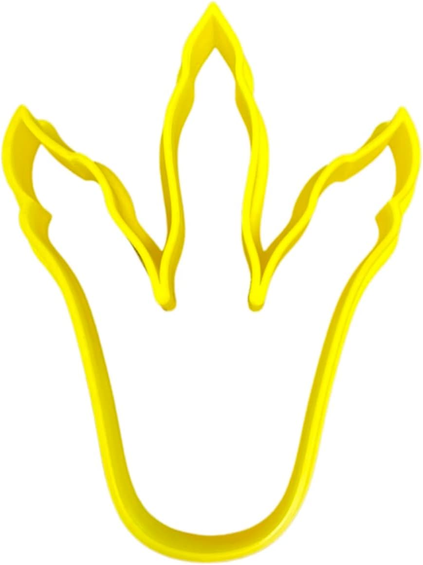 10cm Dinosaur Foot Cookie Cutter with Embosser