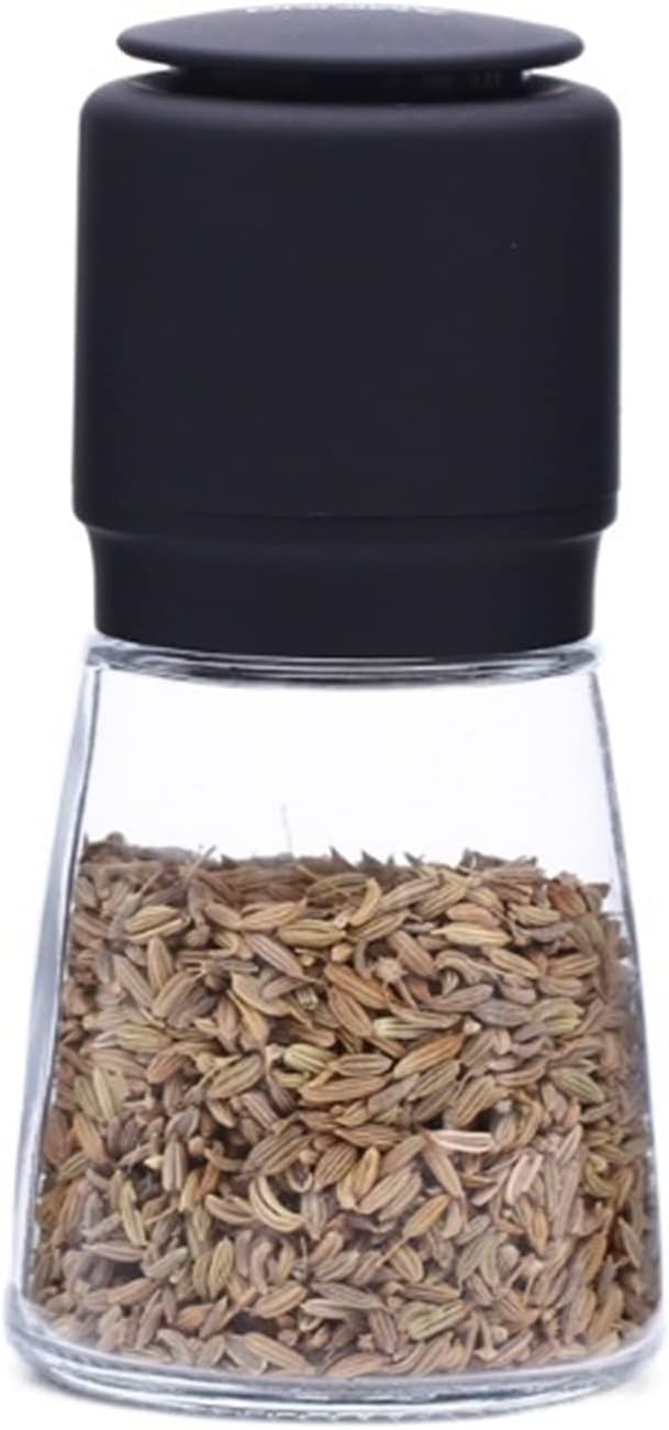 JAJKAFCL Adjustable Coarse Salt Pepper Mill Set