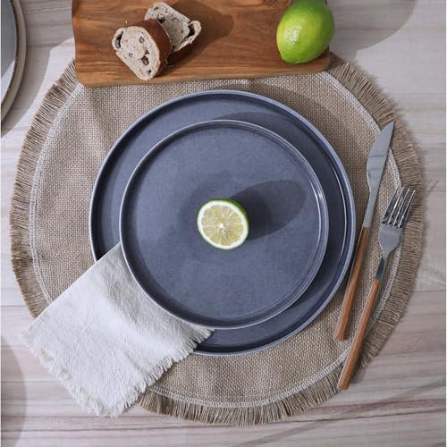 Famiware Annecy Misty-Blue Dinnerware Set for 6