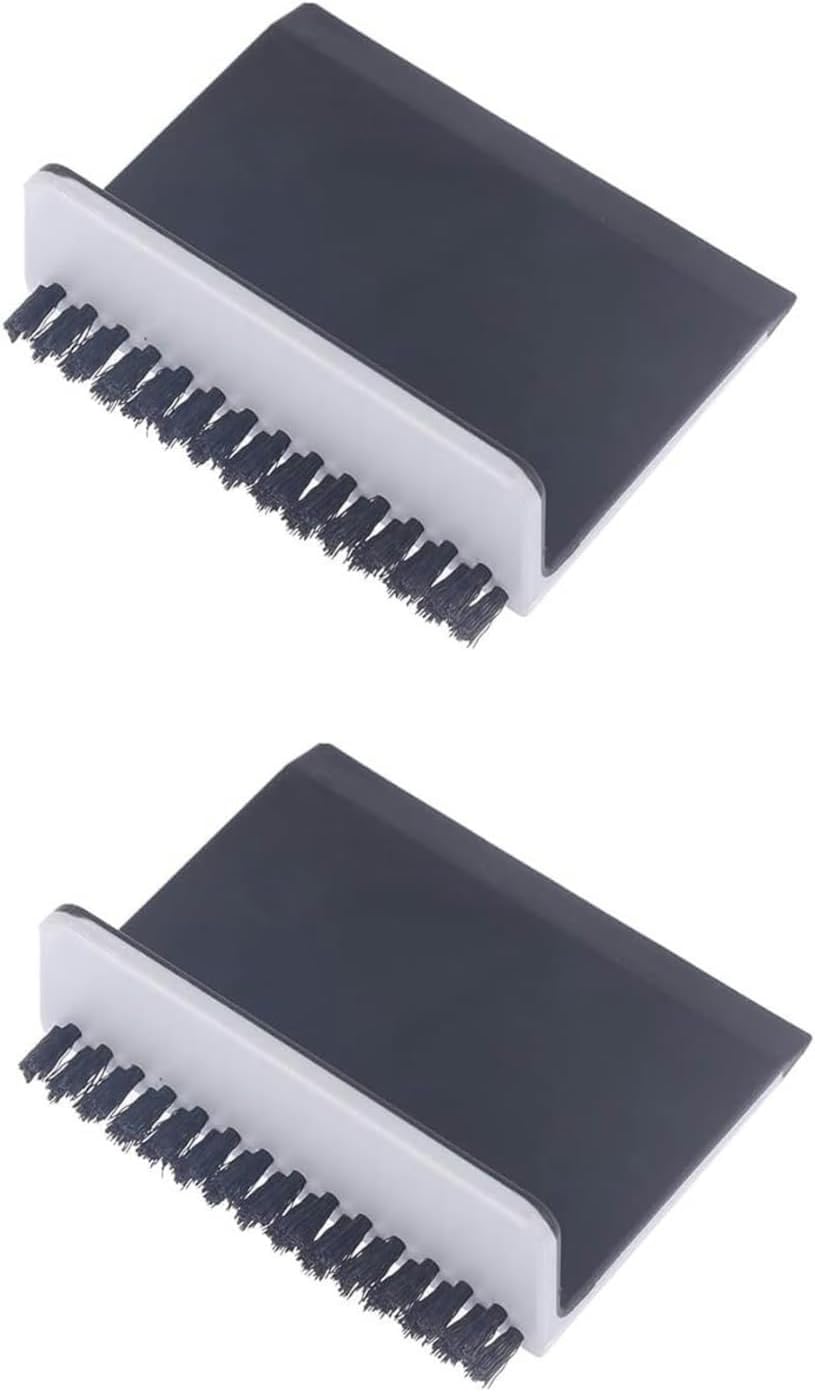 2 Pcs Black Kitchen Sink Squeegee Cleaner Brush Wiper 1