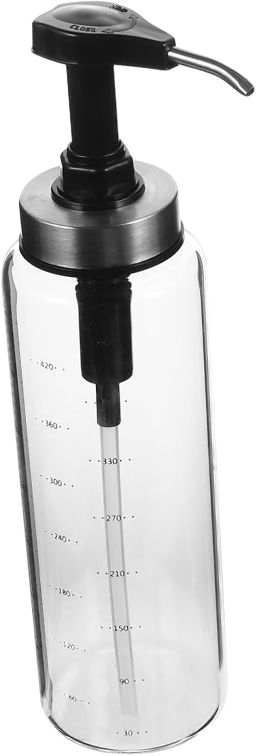 KICHOUSE 500ml Condiment Squeeze Bottle for Ketchup Salad Dressing and Sauces